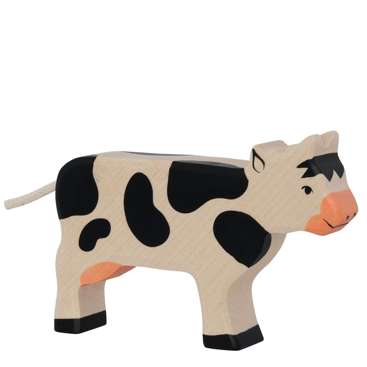 Holztiger black &amp; white cow, standing