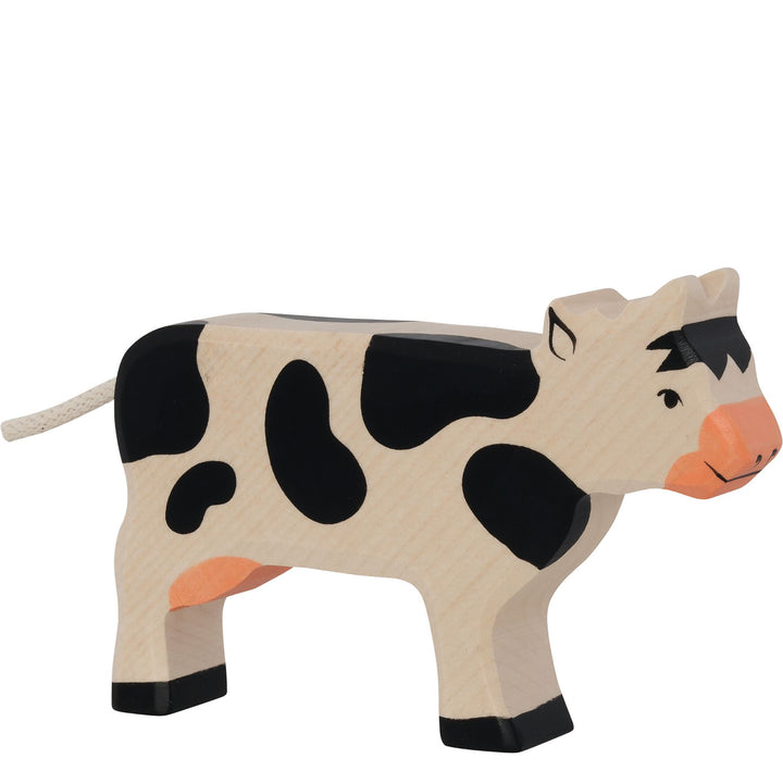Holztiger black &amp; white cow, standing