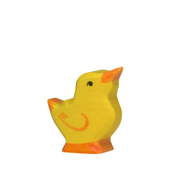 Holztiger chick, head up