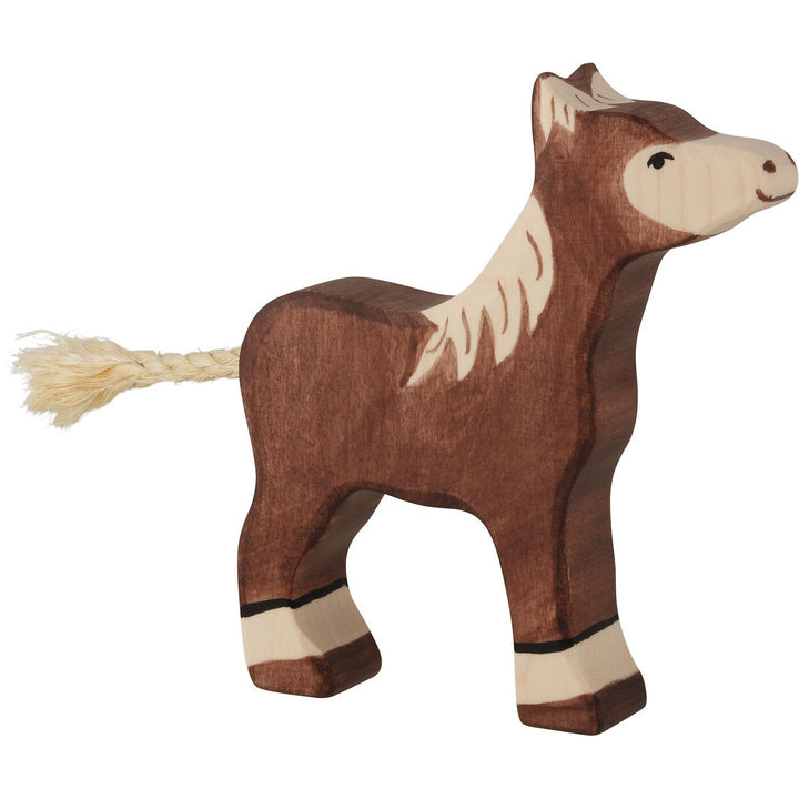 Holztiger foal, dark brown