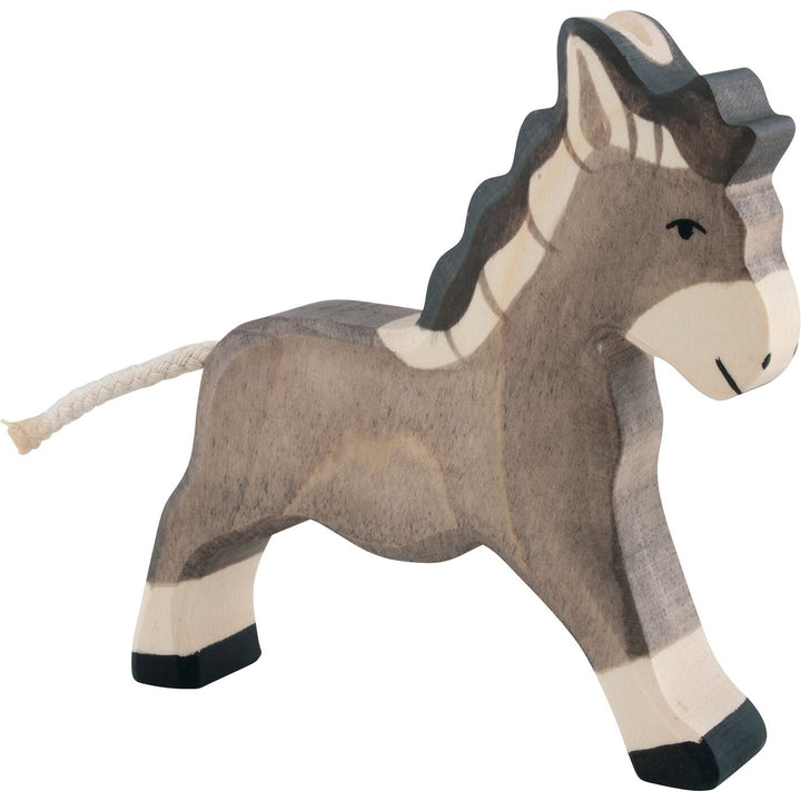 Holztiger donkey, running