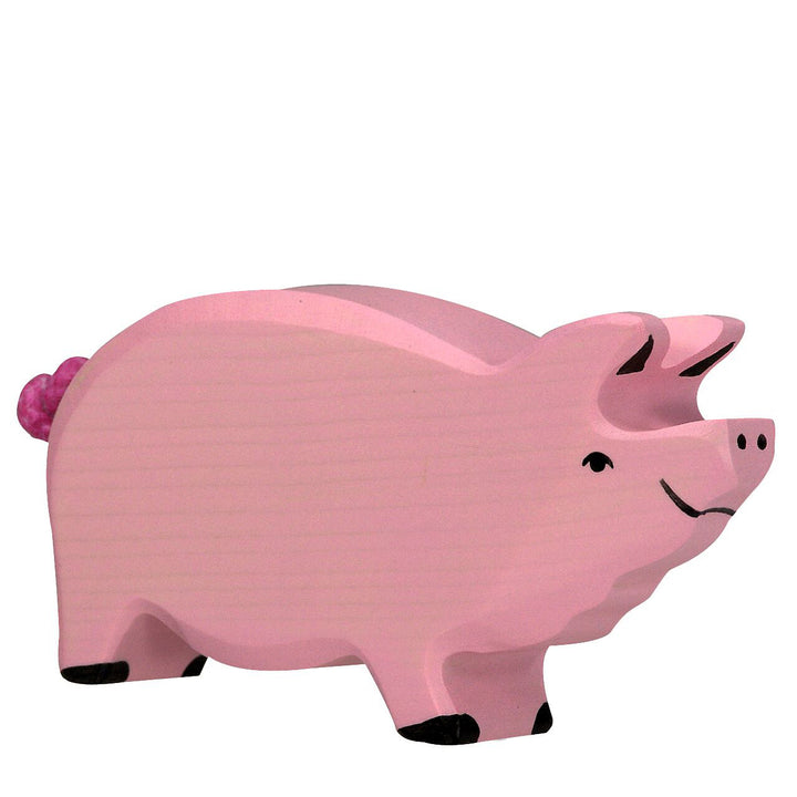 Holztiger boar pig