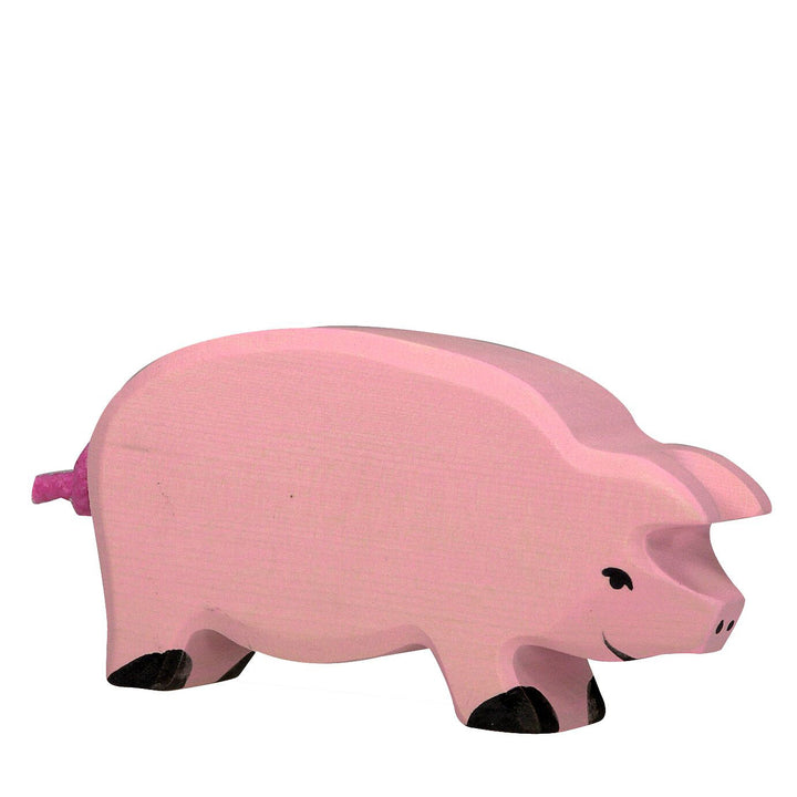 Holztiger pig