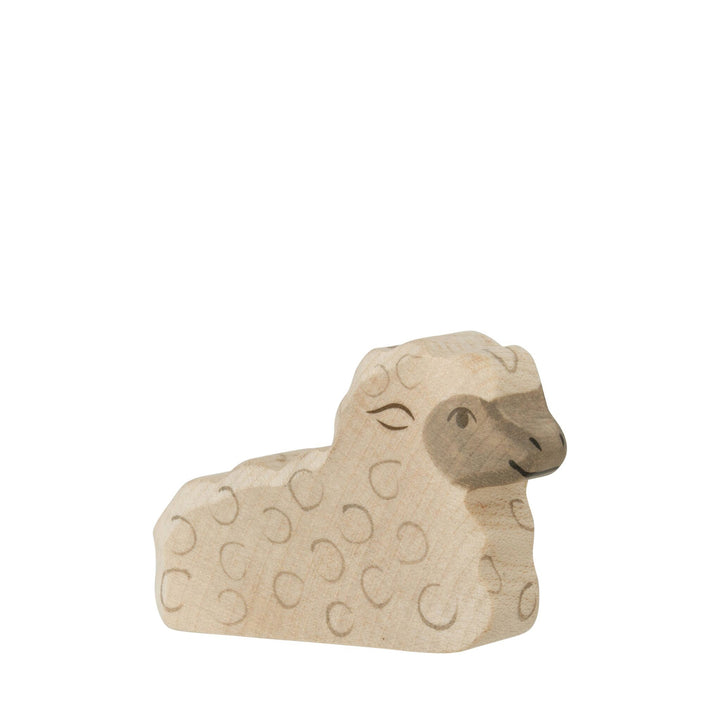 Holztiger lamb, lying