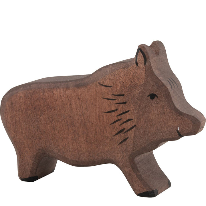 Holztiger wild boar