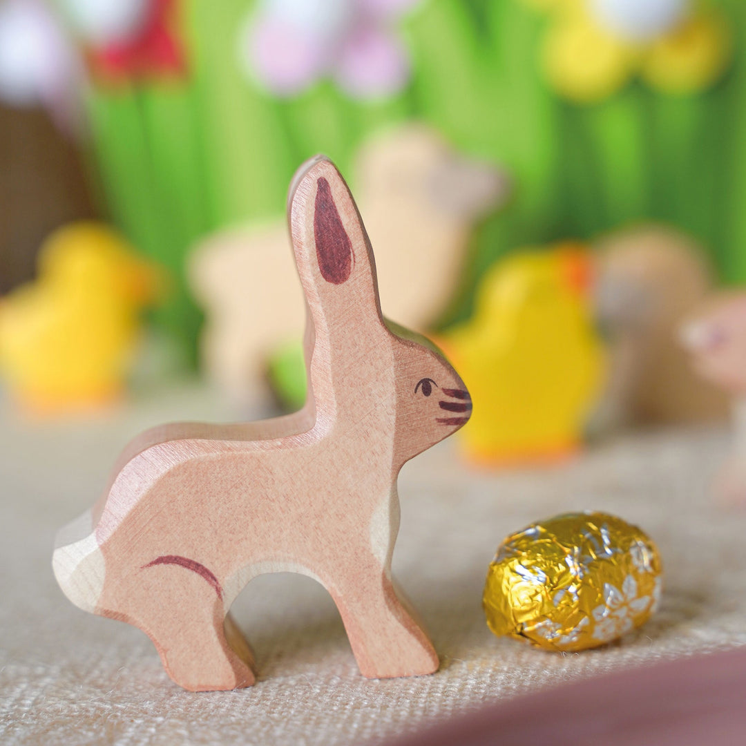 Holztiger rabbit, ears upright