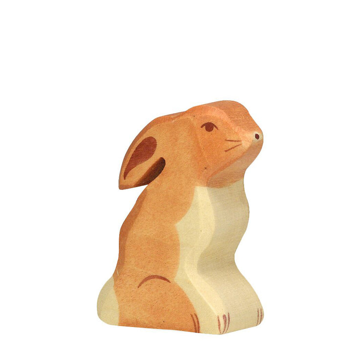 Holztiger rabbit, sitting