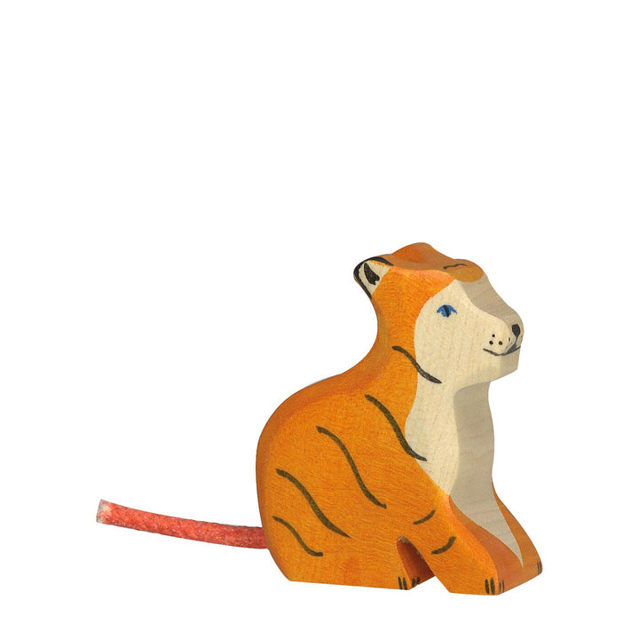 Holztiger tiger cub, sitting (discontinued)