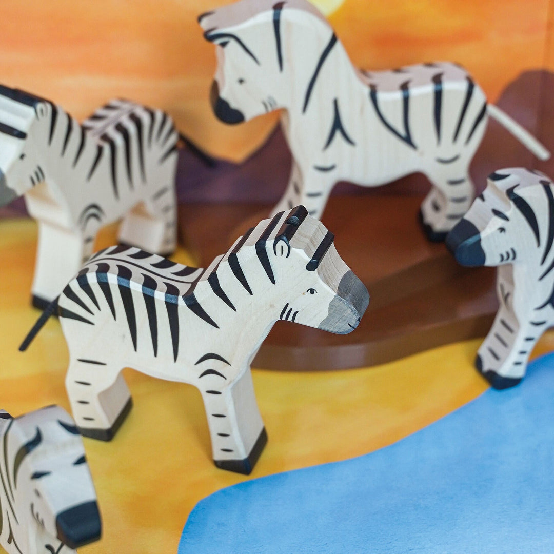 Holztiger zebra