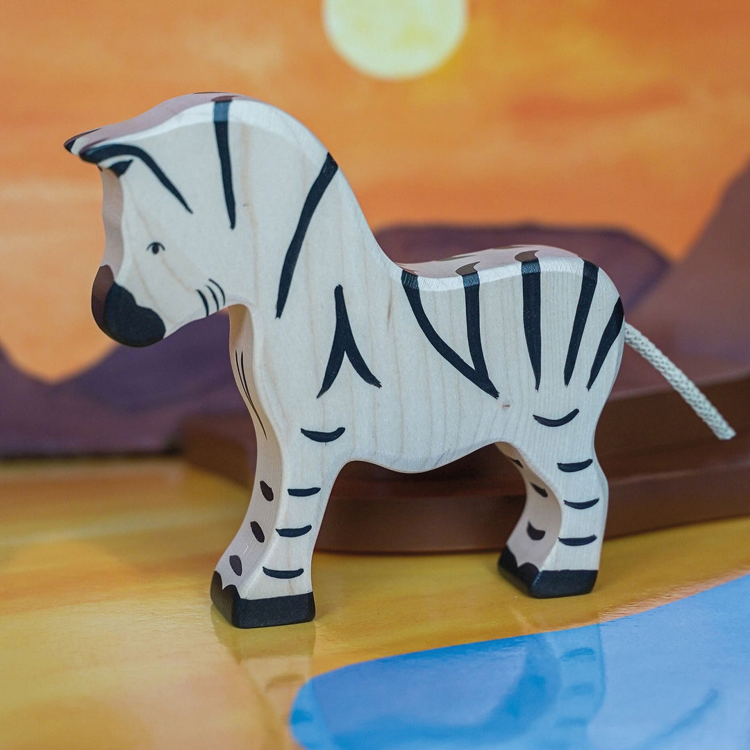 Holztiger zebra