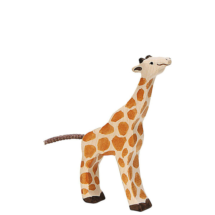 Holztiger giraffe, small, head up