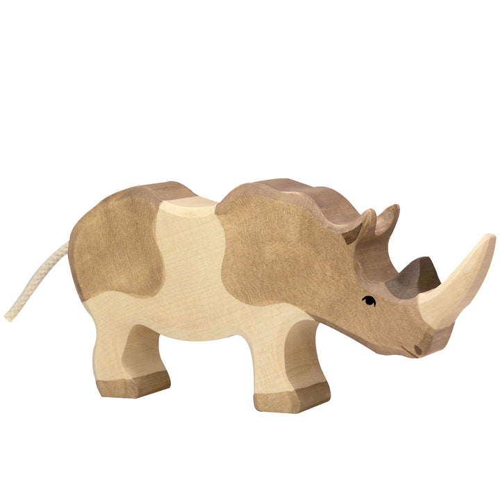 Holztiger rhinoceros