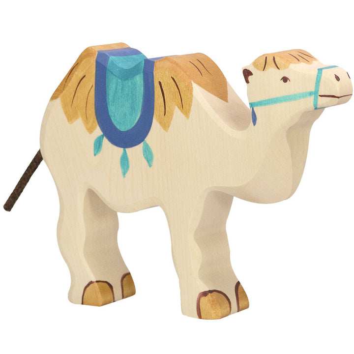 Holztiger camel with saddle