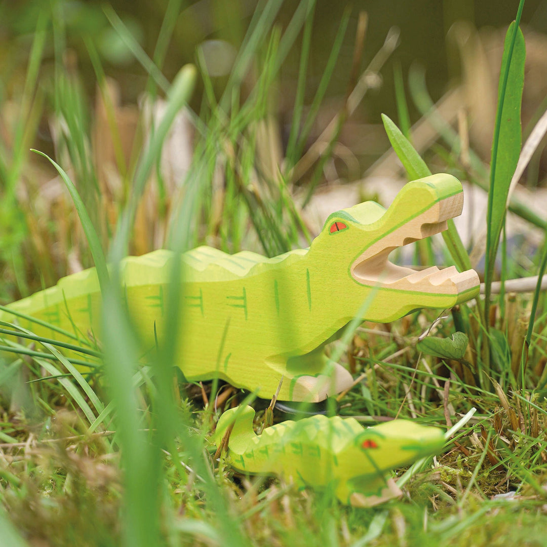 Holztiger crocodile