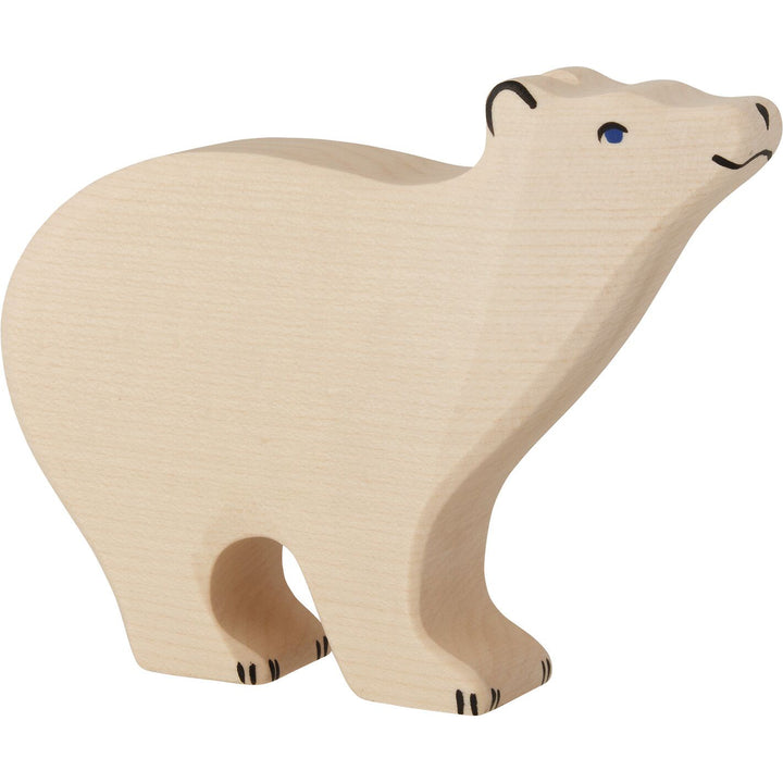 Holztiger large polar bear, head up