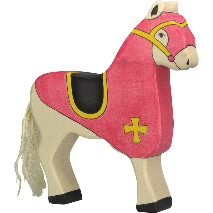 Holztiger tournament horse, red