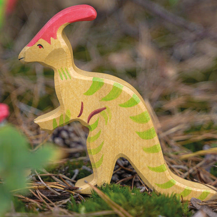 Holztiger parasaurolophus