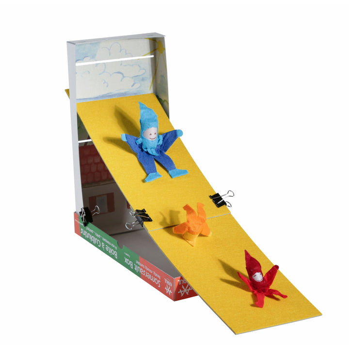 tumbling gnomes with slope