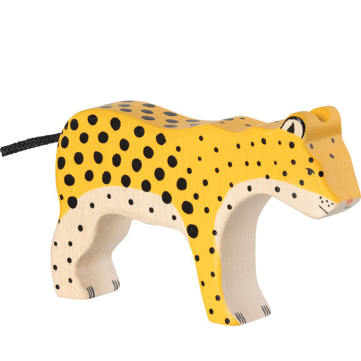 Holztiger leopard