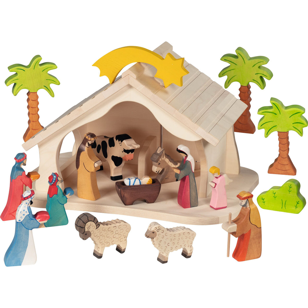 Holztiger stable/ doll&