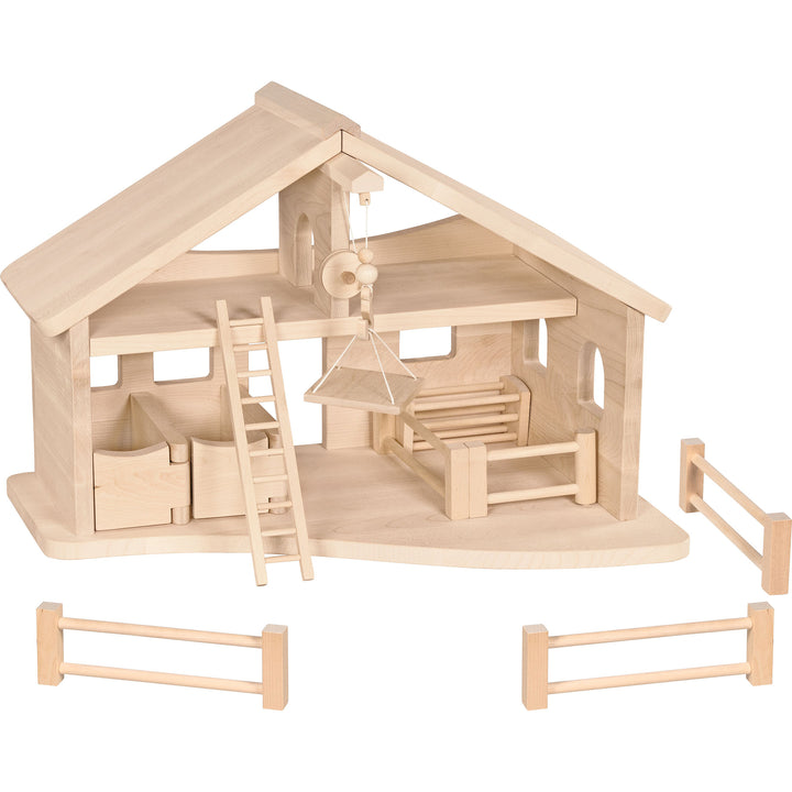 Holztiger Stable with rope winch (special order)
