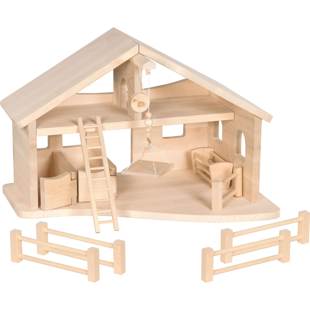 Holztiger Stable with rope winch (special order)