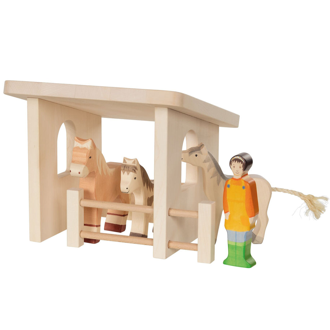 Holztiger stall