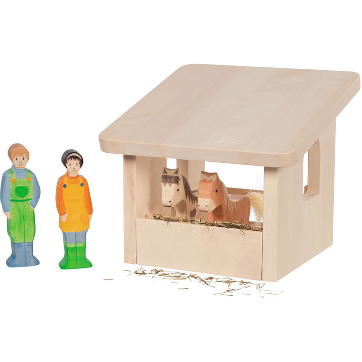 Holztiger stall