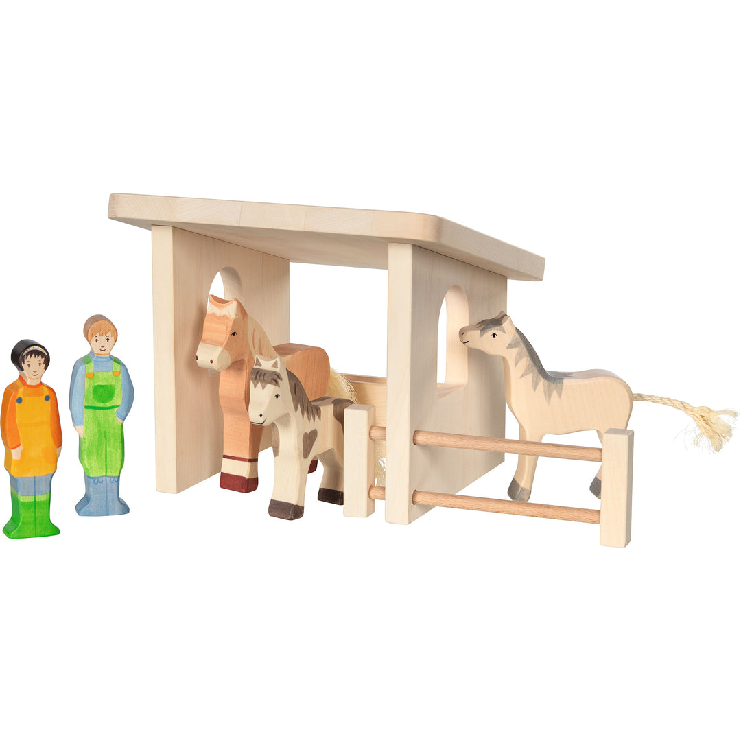 Holztiger stall