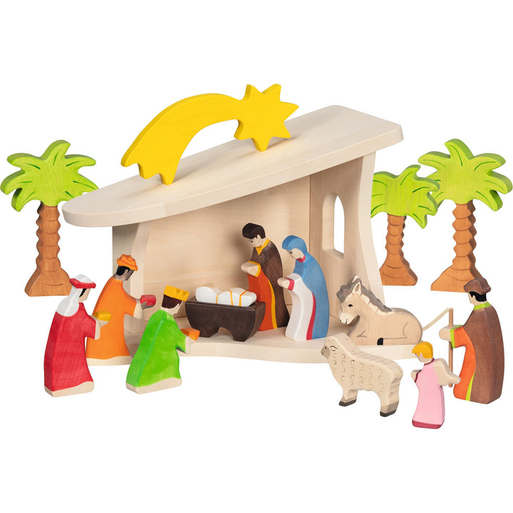 Holztiger stable, with nativity star (special order)