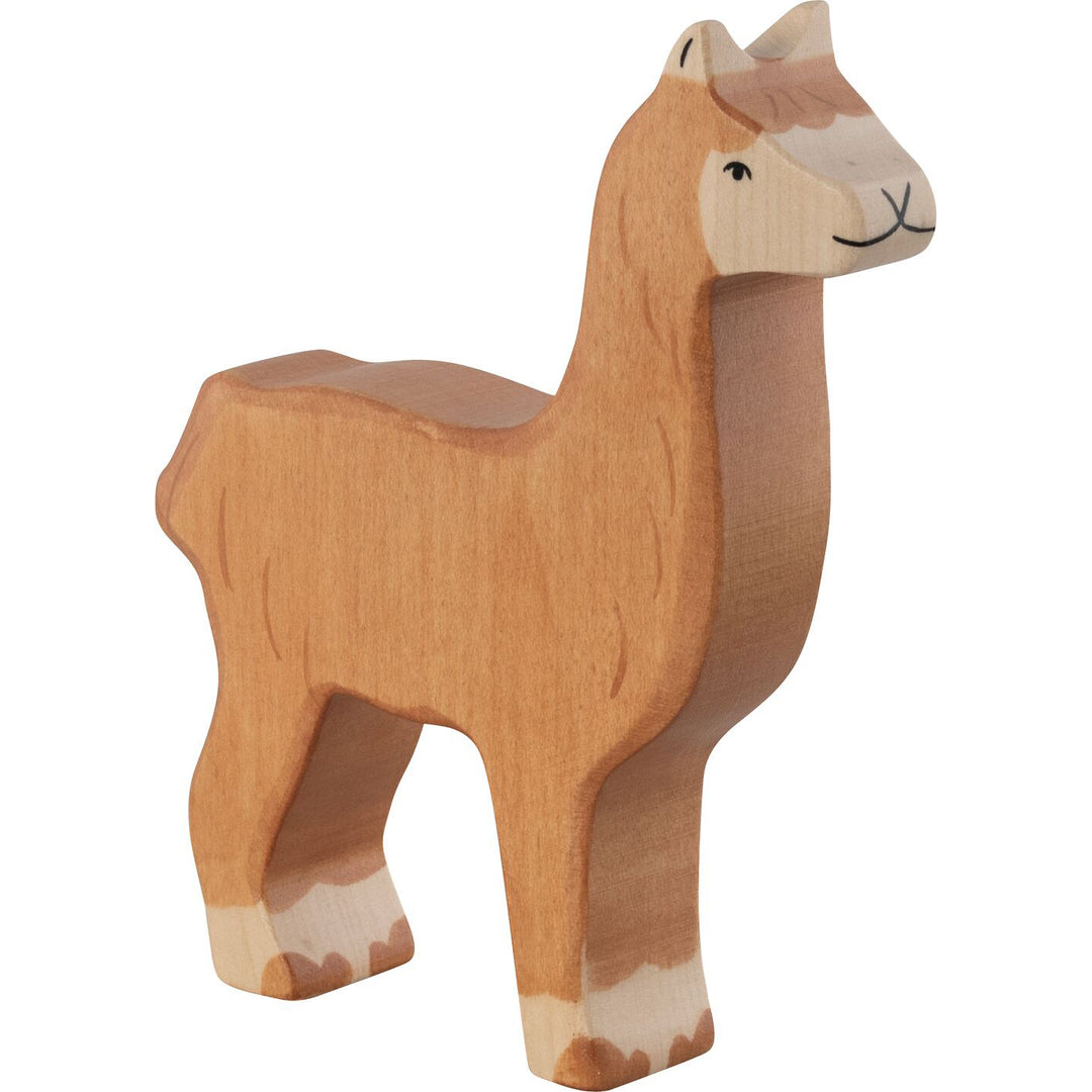 Holztiger alpaca