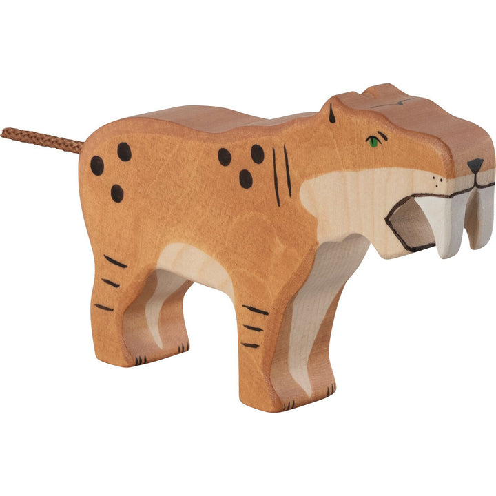 Holztiger saber-toothed tiger