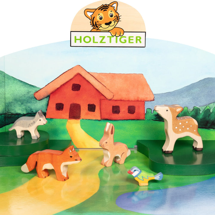 Holztiger fox, small