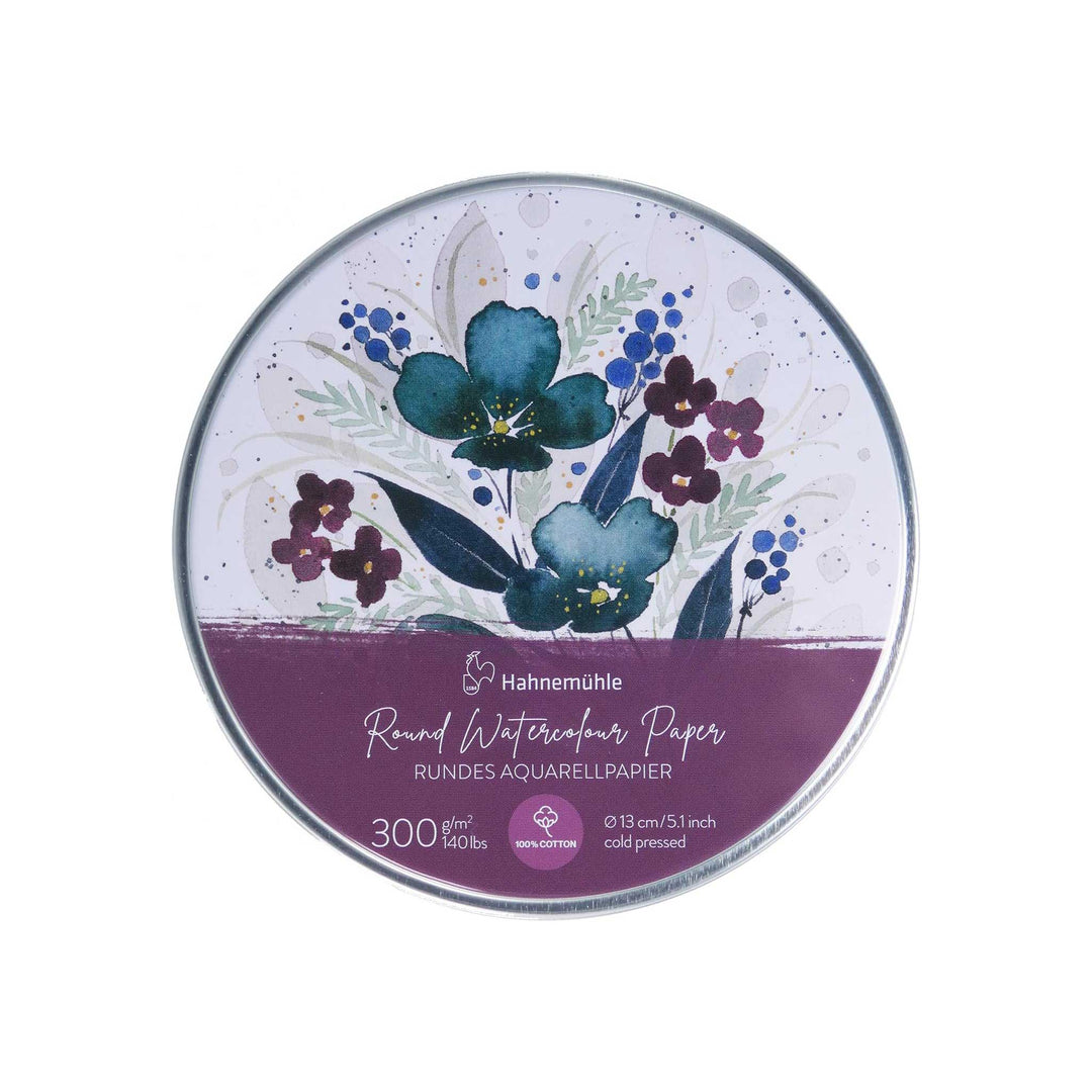 round watercolour paper, 300gsm