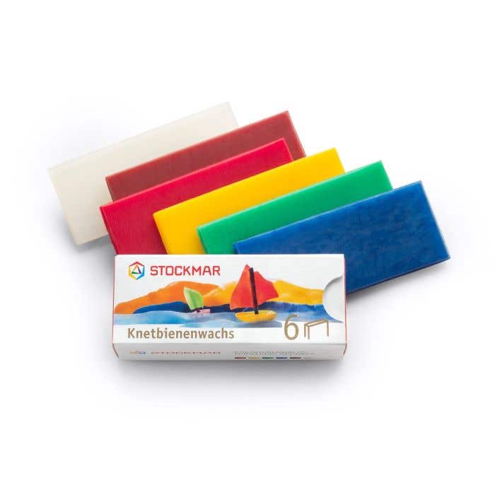 Stockmar modelling wax, 6 sheets
