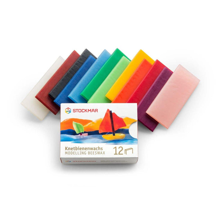 Stockmar modelling wax, 12 sheets