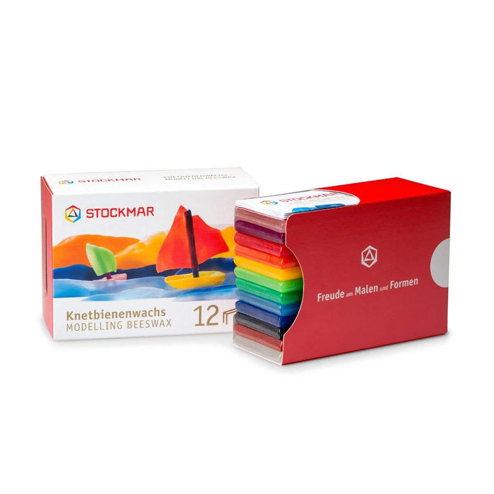 Stockmar modelling wax, 12 sheets