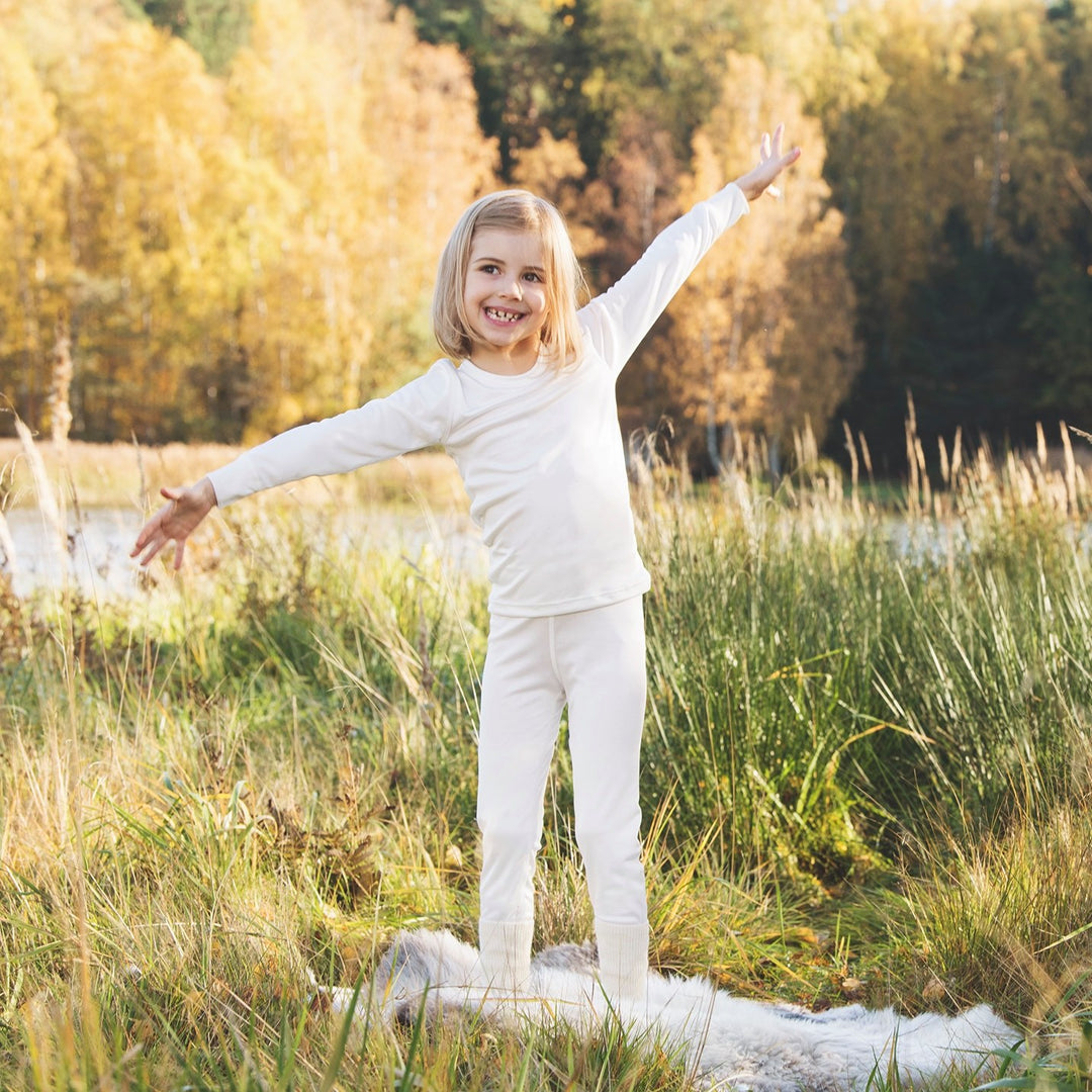 child's pure silk undershirt or pajama top (special order)