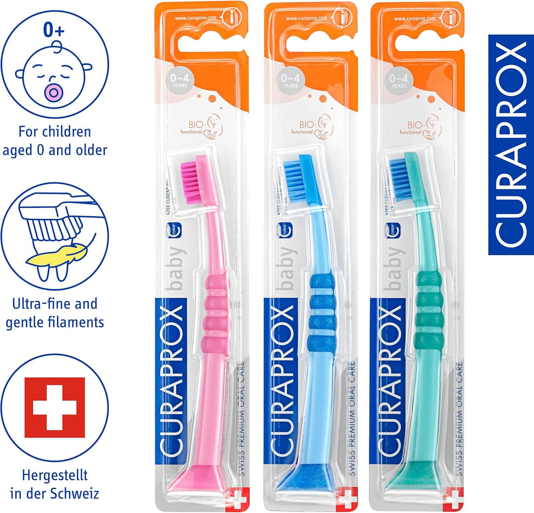 Curaprox Curakid super-soft toothbrush for 0-4 years