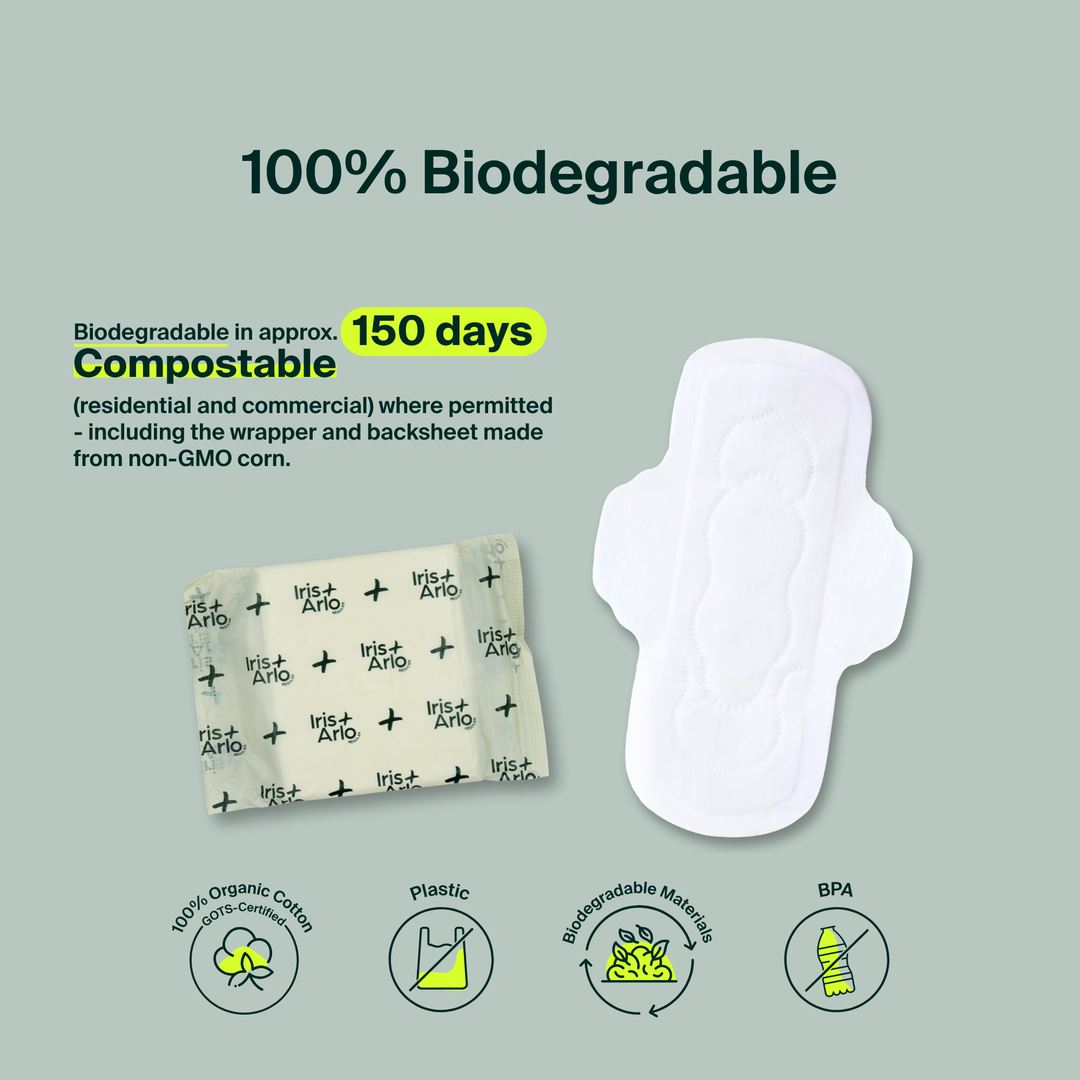 Iris + Arlo organic cotton pads