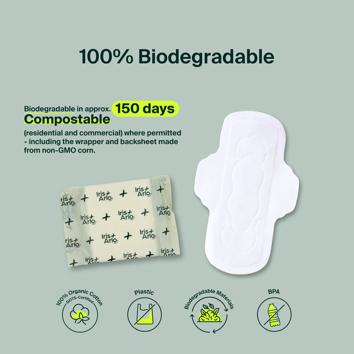 Iris + Arlo organic cotton pads