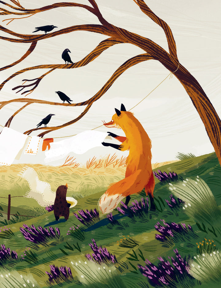 The Slightly Spooky Tale of Fox and Mole