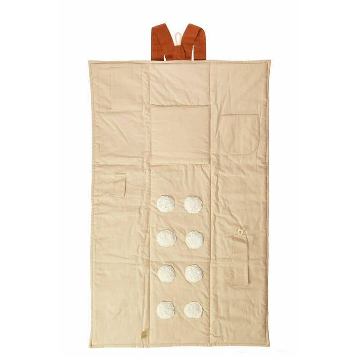 organic cotton 'Cozy Nap' baby playmat/ nap mat