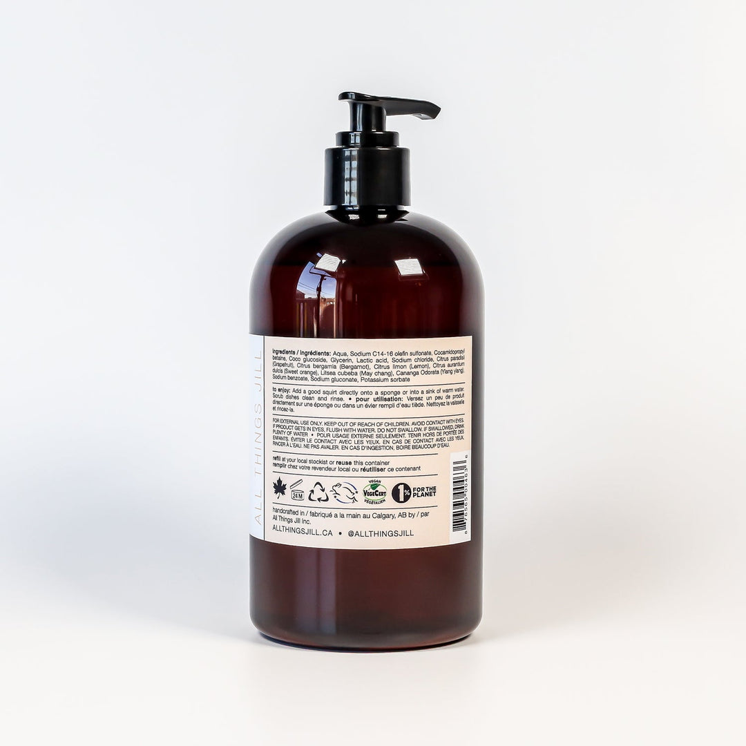 All Things Jill Citrus Power dish liquid