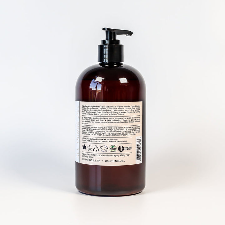 All Things Jill Citrus Power dish liquid