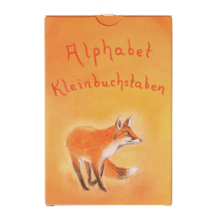 lower case alphabet watercolour cards