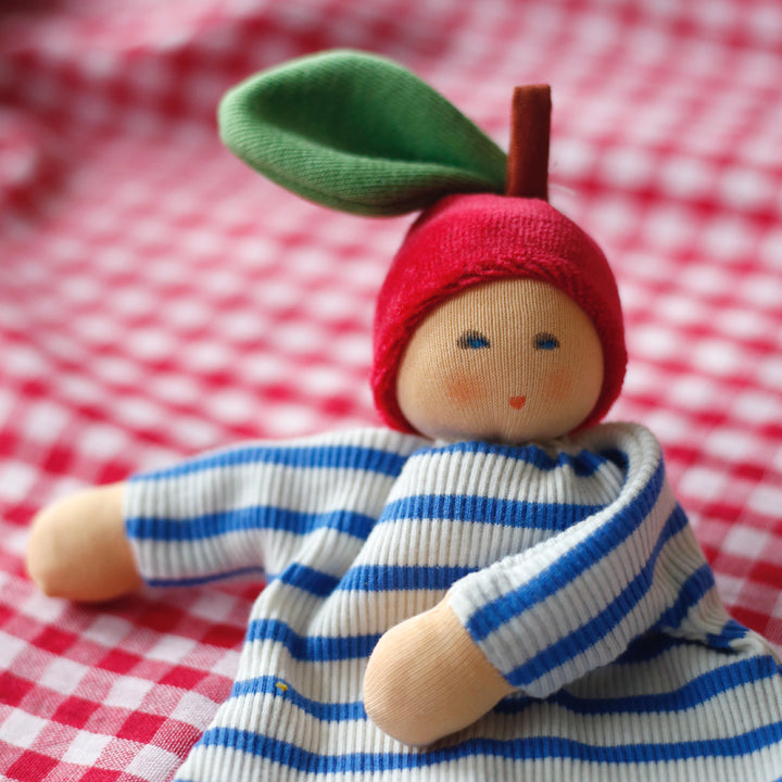 Nanchen Organic Blanket Doll - Little Apple