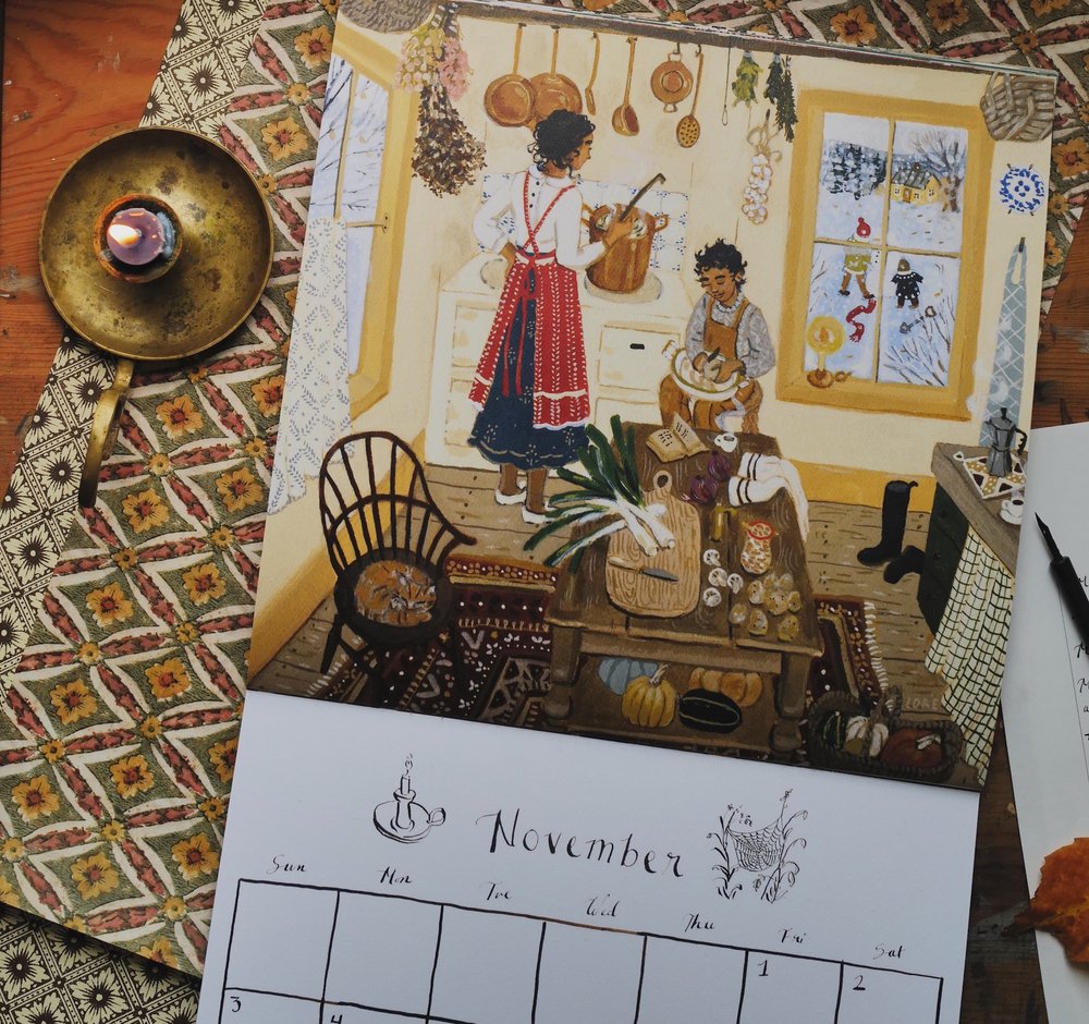 Loré Pemberton 2024 calendar Nest
