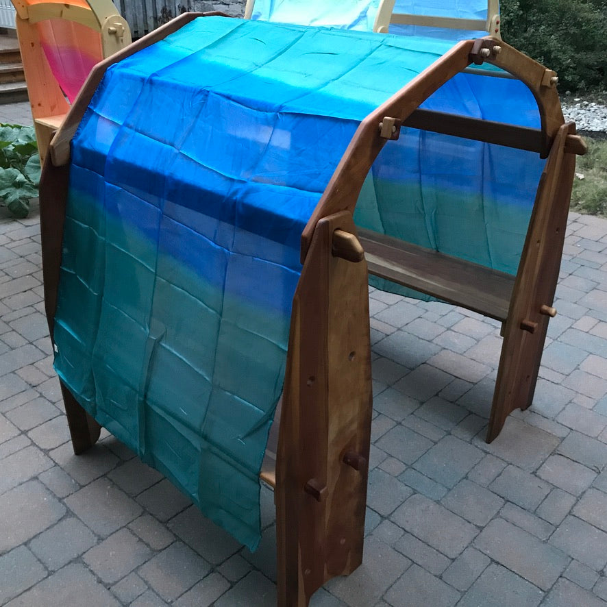 Camden Rose cherry playstand (secondhand, local Ottawa pickup only)
