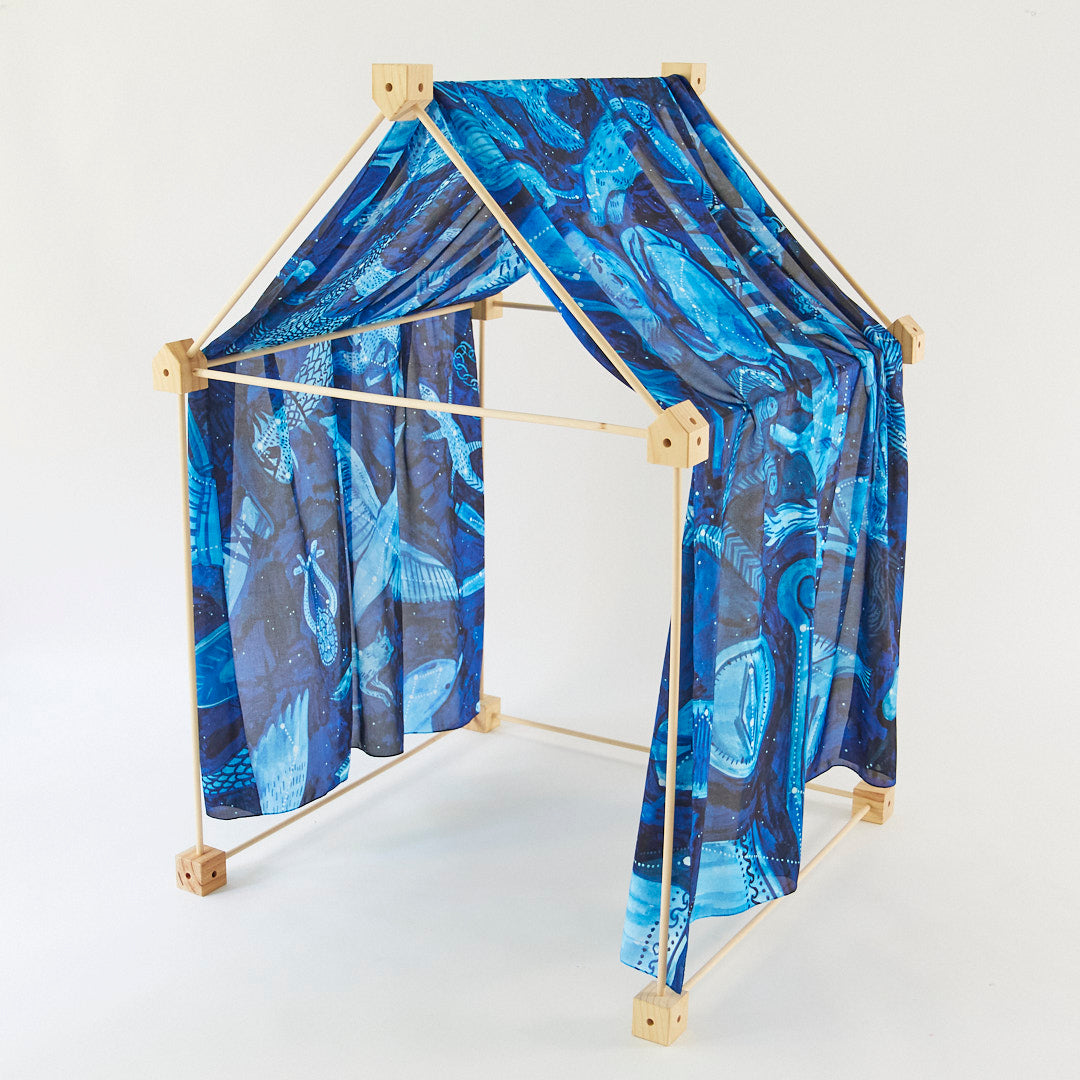 double What We See in the Stars playsilk